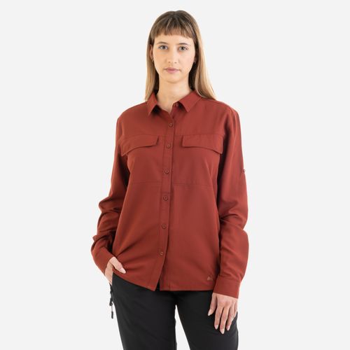 Camisa Nexxt Sitka Long Sleeve Shirt Mujer - Fired Bric
