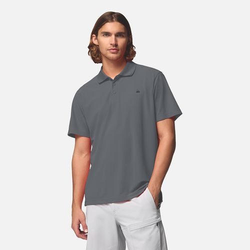 Nexxt Performance Remera Monk Polo - Grey