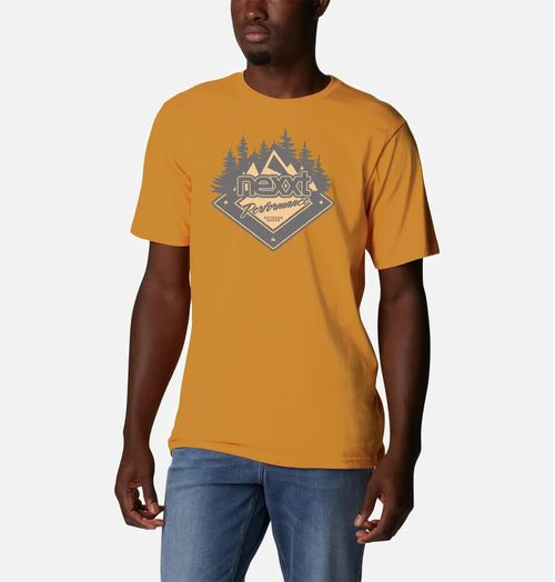 Nexxt Performance Remera Crew Tee Peak - Naranja