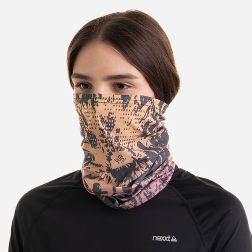 Nexxt Performance Cuello Flowers Mag Mujer - Yellow
