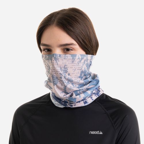 Nexxt Performance Cuello Flowers Mag Mujer - Blue