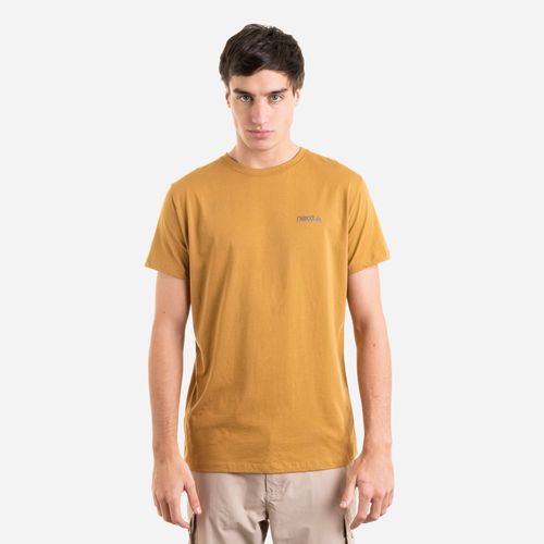 Nexxt Performance Remera Crew Tee Classic Logo Hombre - Mustard